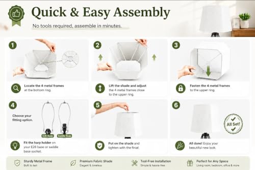 1 Pack White Linen Beveled