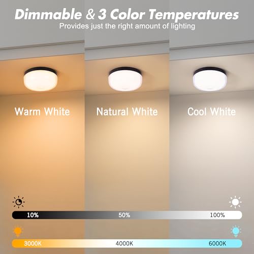 4 Pack Waterproof Shower Lights for Inside Shower (4 Count)