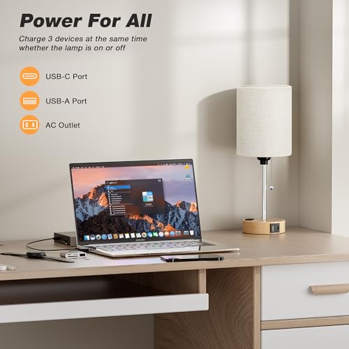 Small Bedside Table Lamp for Bedroom