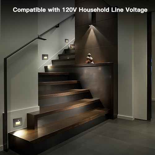 8 Pack Horizontal LED Step Lights