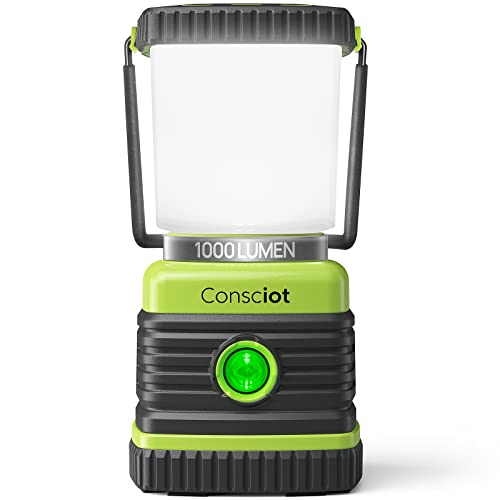 1000LM Battery Powered LED Camping Lantern