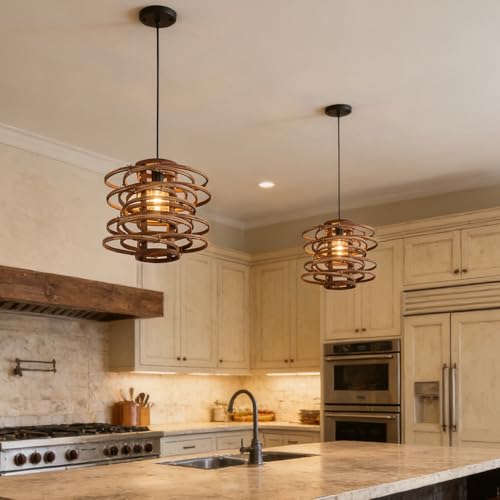Natural Rattan Pendant Light Hand