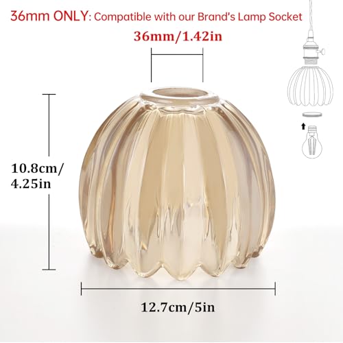 Tulip Lamp Shades Replacement (2 Count)