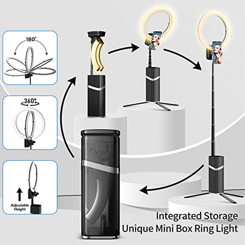 Portable Ring Light with Stand