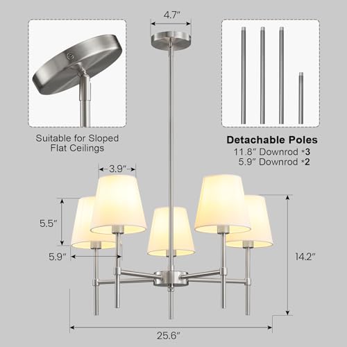 Dining Room Chandeliers Light (5 Count)