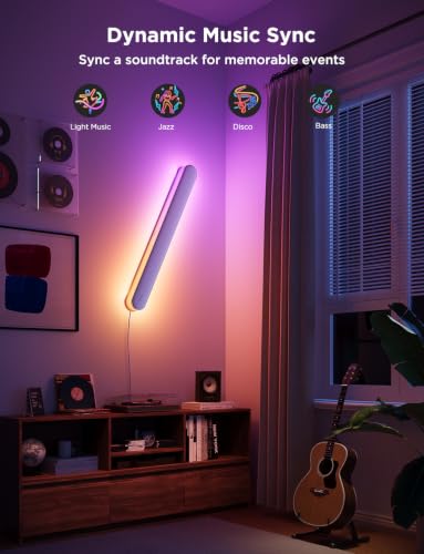 Wall Sconces RGBIC LED Wall Lights (2 Count)