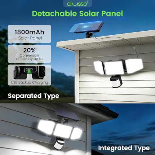 Solar Lights Outdoor Motion Sensor (2 Count)