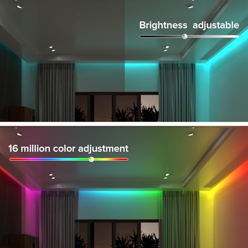 WS2814 Smart IC RGBW COB LED Strip Light