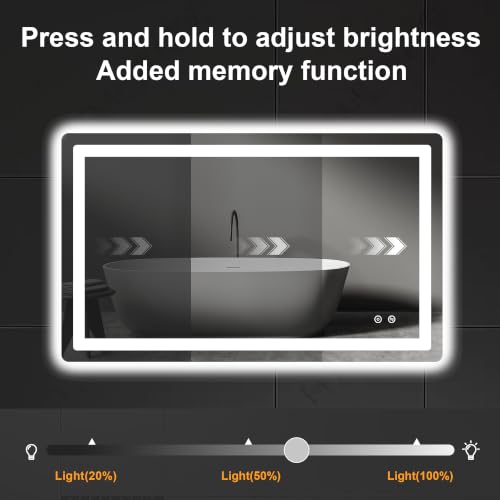 LED Bathroom Vanity Mirror with Lights