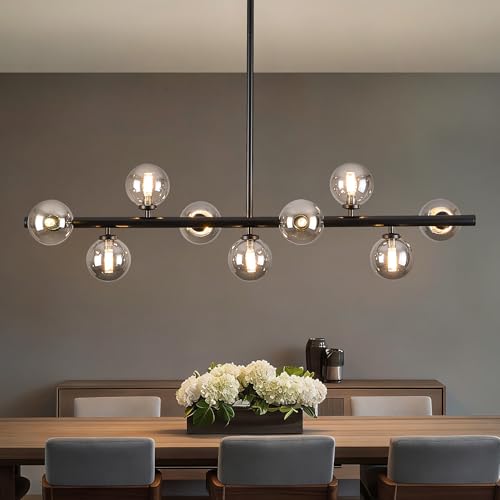Mid Century Modern Globe Sputnik Chandelier