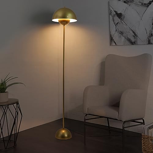 Mid Century Modern Metal Bud Floor Lamp for Home and Office
