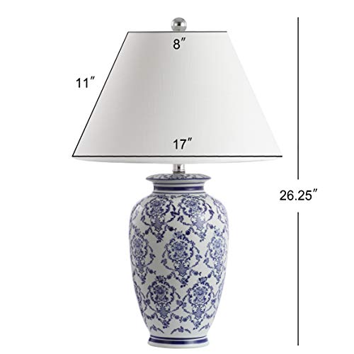 Juliana 26.25" Chinoiserie Ceramic Urn Table Lamp
