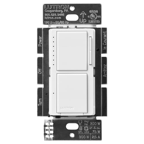 Maestro LED+ Dual Dimmer and Switch