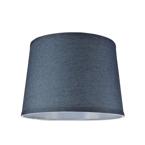 32306A Transitional Hardback Empire Shaped Spider Construction Lamp Shade in Washing Blue