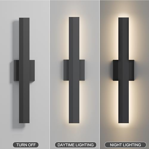 Aluminum 24 in Long Outdoor Wall Light Fixture