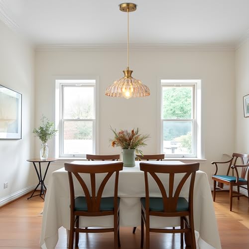 Amber Glass Pendant Lights