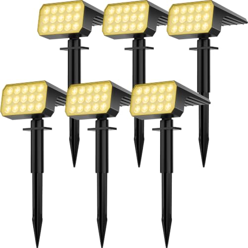 Solar Spot Lights Outdoor (6 Count)