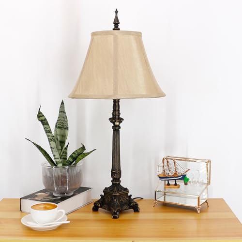 Farmhouse Table Lamp Traditional Rustic Mid