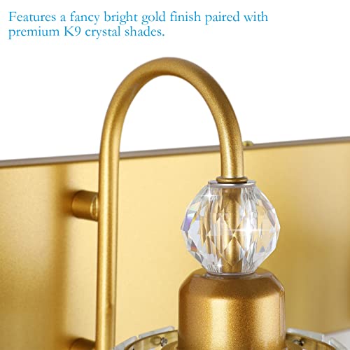 Gold Bathroom Vanity Lights 3
