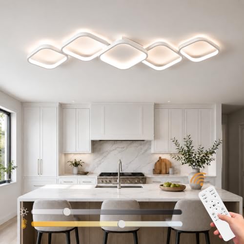 39.37 Inch Modern LED Ceiling Light Fixture