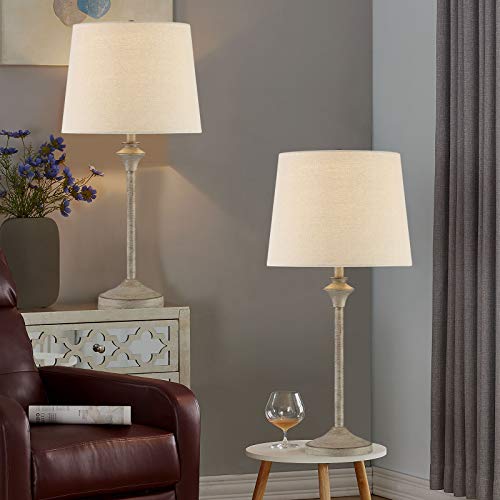 Farmhouse Buffet Table Lamps Set of 2 for Living Room (2 Count)