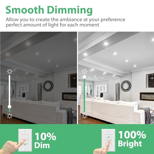 6 Pack BR30 LED Recessed Light Bulb (6 Count)