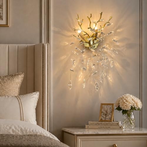Crystal Wall Sconce