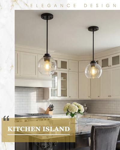 2 Pack Pendant Lights Kitchen Island (2 Count)