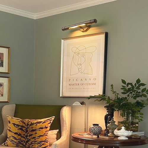 Bronze Vintage Picture Light Hardwired