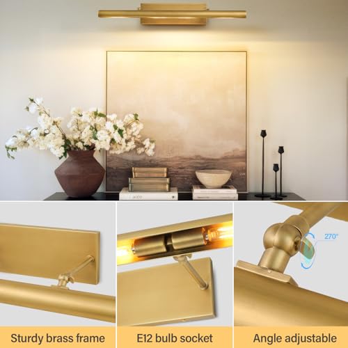 Antiquing Art Picture Frame Wall Light