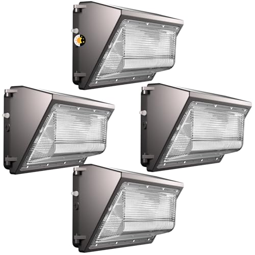 4 Pack 100W Wall Mount Wall Pack (4 Count)