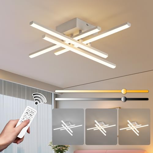 Modern Flush Mount LED Ceiling Light Fixture