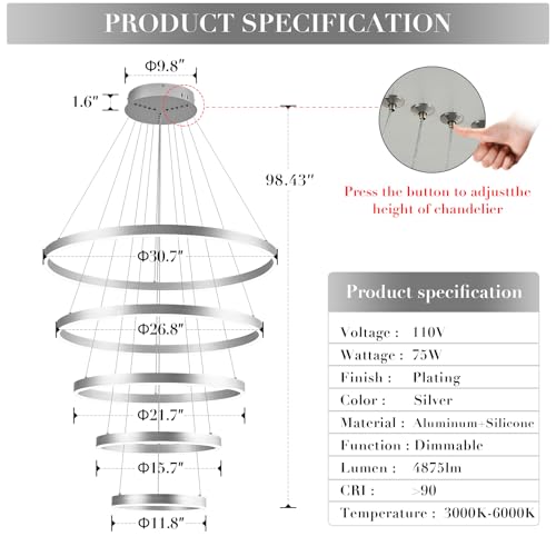 Modern LED Chandeliers 5