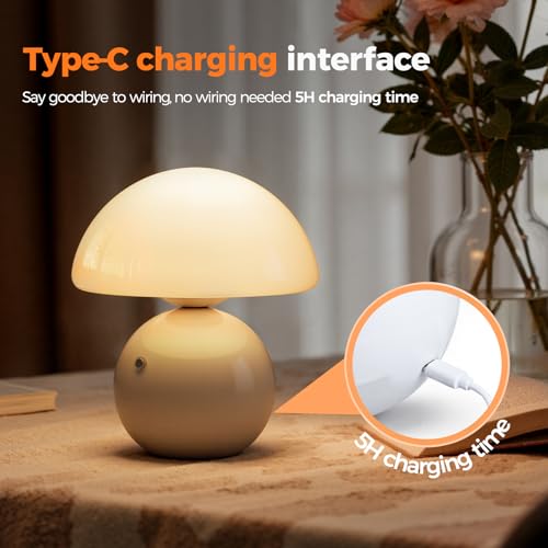 Wireless Mushroom Lamp