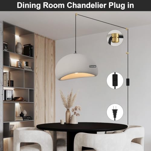 20in Plug in Chandelier