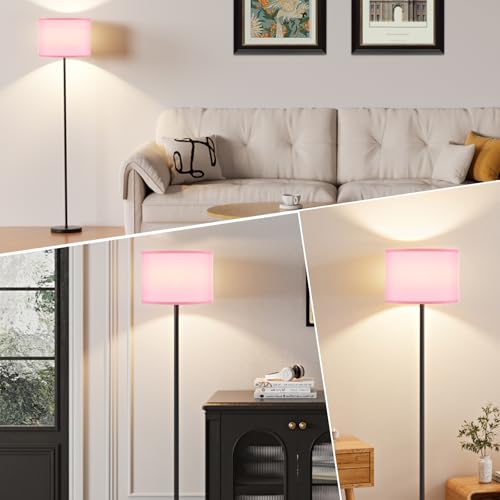 60'' Modern Floor Lamp with Shade
