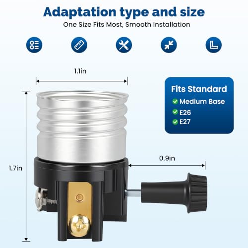 UL Listed E26 (2 Count)