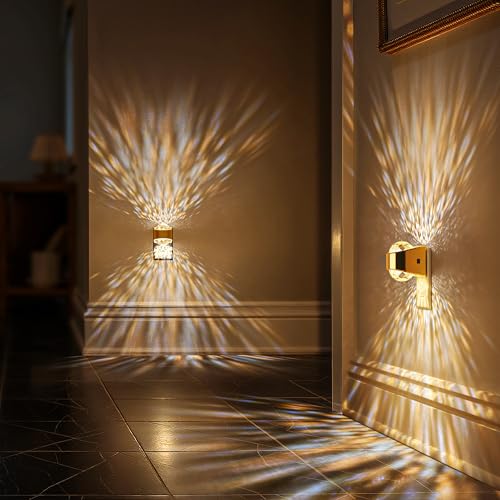 Night Light Gold Night Lights Plug into Wall 2Pack LED Projector (2 Count)