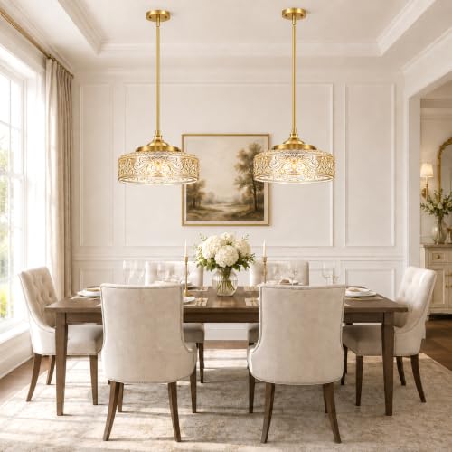 Gold Kitchen Pendant Lights Over Sink Vintage Glass Pendant Light