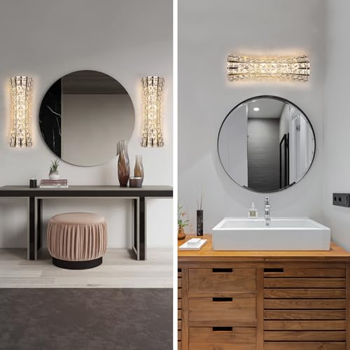 Crystal Wall Sconces (35.274 Ounce)