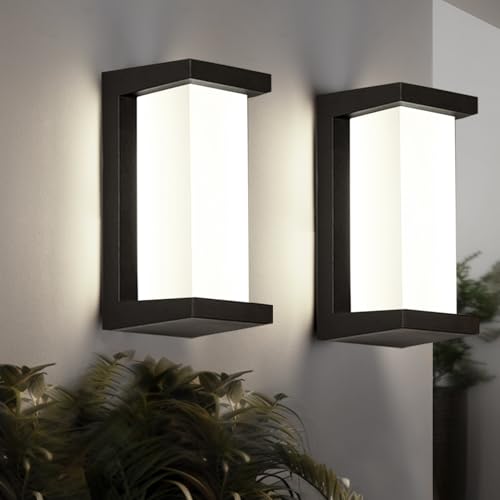 3CCT Outdoor Light Fixture Wall Mount (2 Count)