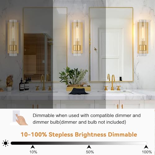 Gold Wall Sconces Set of 2 (2 Count)
