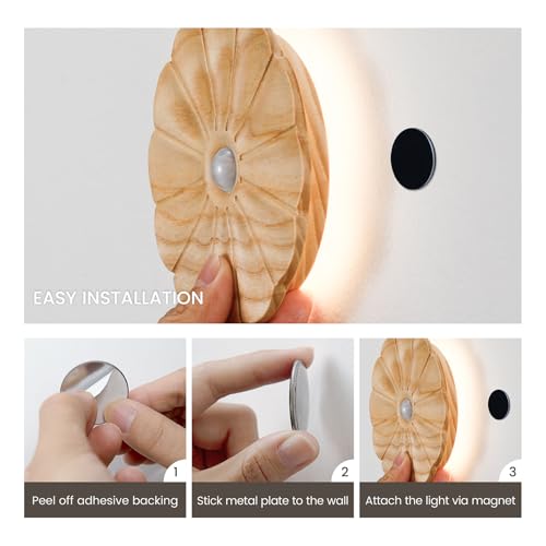 Flower Night Light with Motion Sensor (2 Count)