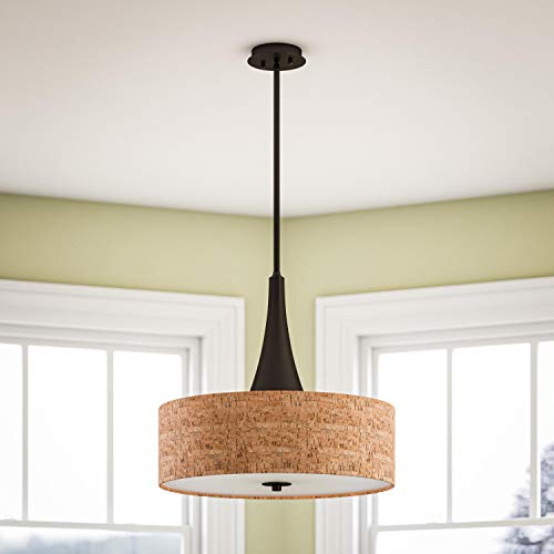 Bulletin 3 Light Pendant with Tan Finish