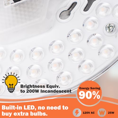 Large LED Motion Sensor Outdoor Ceiling Light 13" Square Flush Mount Lights