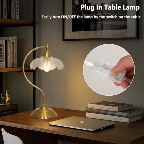 Glass Desk Lamp