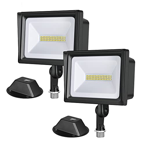 2 Pack 34W LED Outdoor Flood Light (2 Count)
