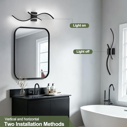 Modern LED Wall Sconce Set of Two