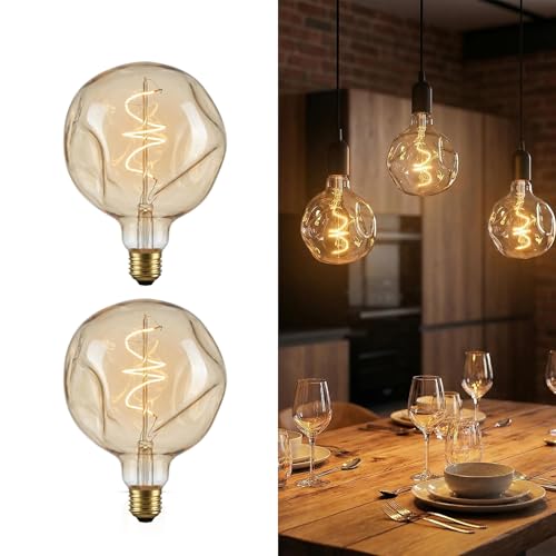 G125 Oversized LED Edison Bulb (2 Count)