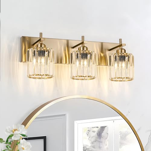 Modern Crystal Bathroom Vanity Lights